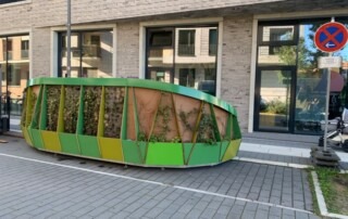 der Urban alcove vor der Fähre