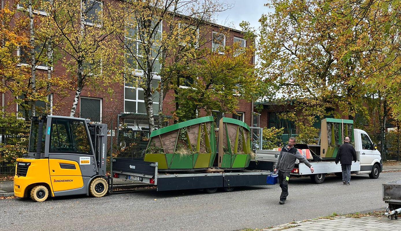 Transport vom Urban Alcove